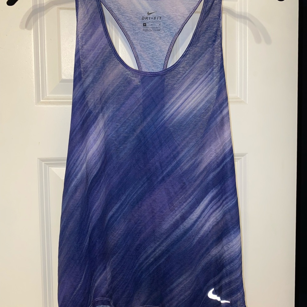 Nike dri-fit racerback tank top size M
